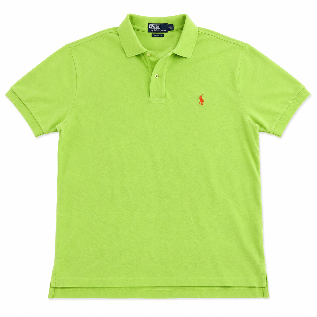 Authentic Ralph Lauren Lime Green Polo Shirt