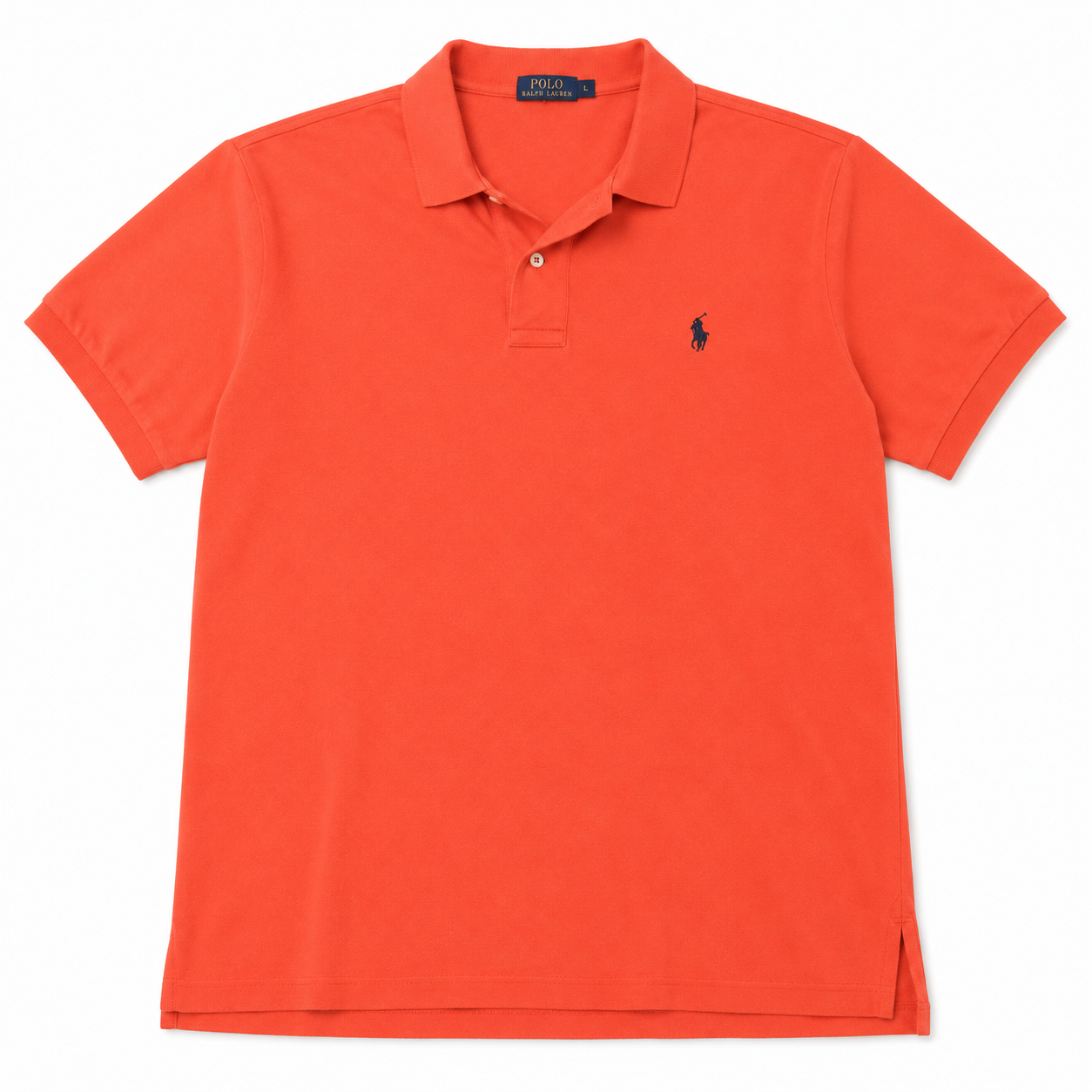 Authentic Ralph Lauren Coral Orange Polo Shirt