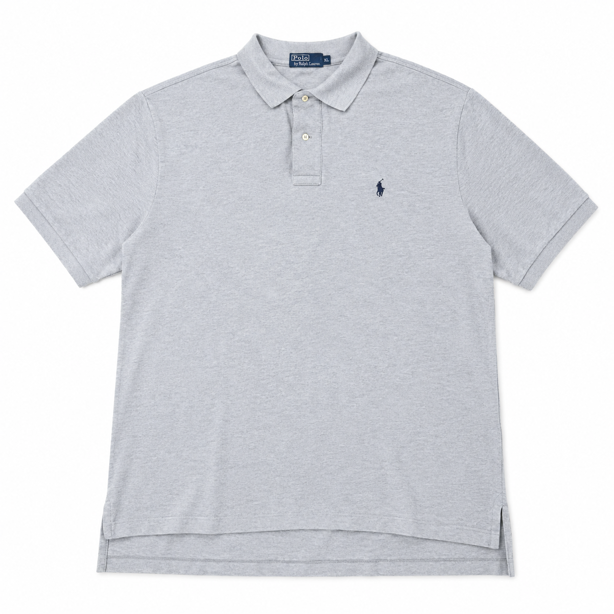 Authentic Ralph Lauren Light Grey Polo Shirt