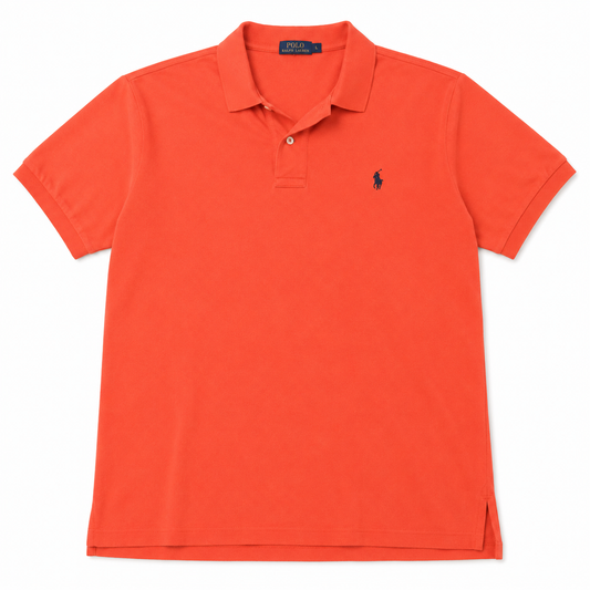 Authentic Ralph Lauren Coral Orange Polo Shirt
