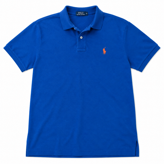 Authentic Polo Ralph Lauren Blue Polo Shirt