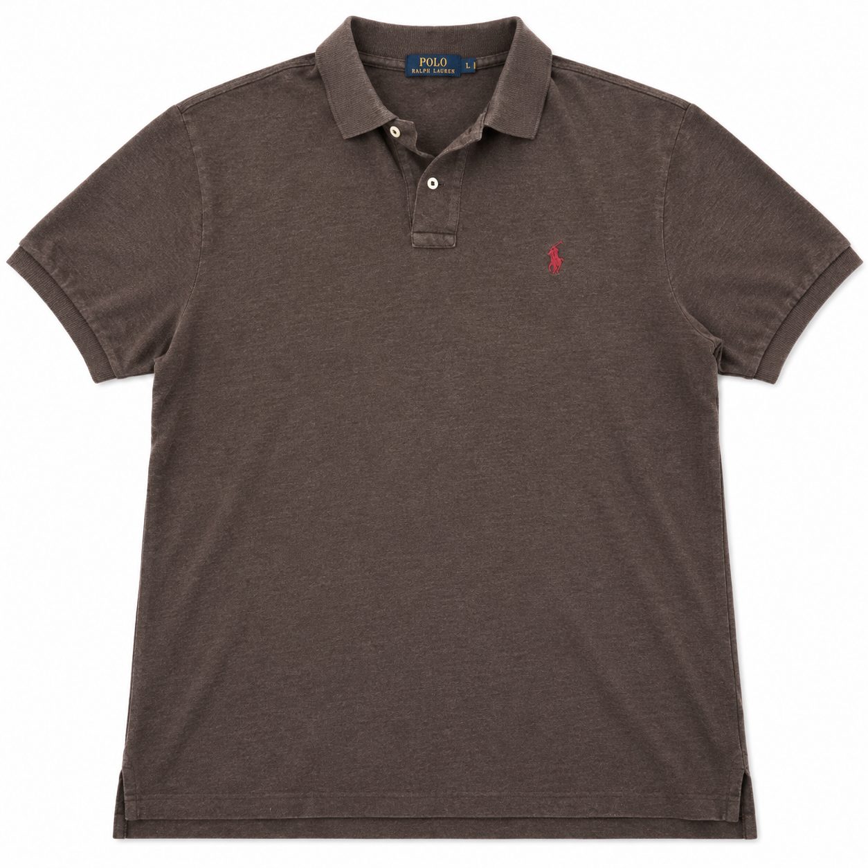 Authentic Polo Ralph Lauren Brown Polo Shirt