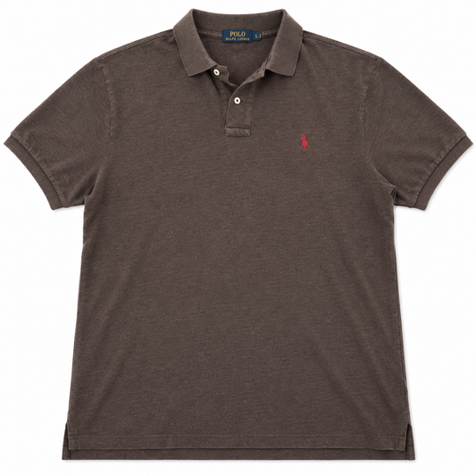 Authentic Polo Ralph Lauren Brown Polo Shirt