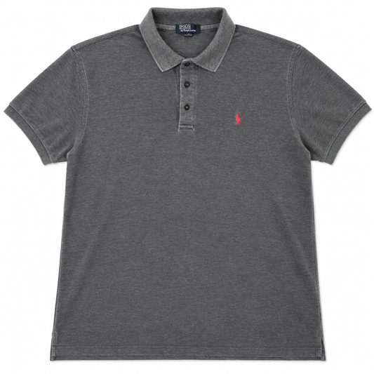 Authentic Polo Ralph Lauren Dark Grey Polo Shirt