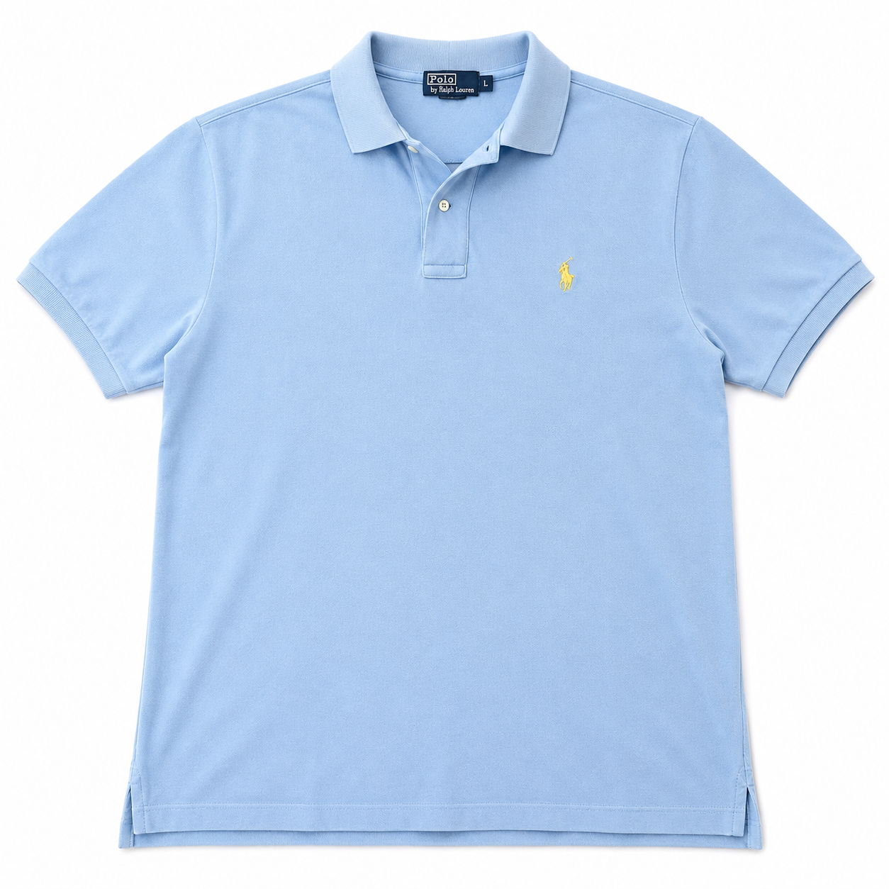 Authentic Polo Ralph Lauren Light Blue Polo Shirt