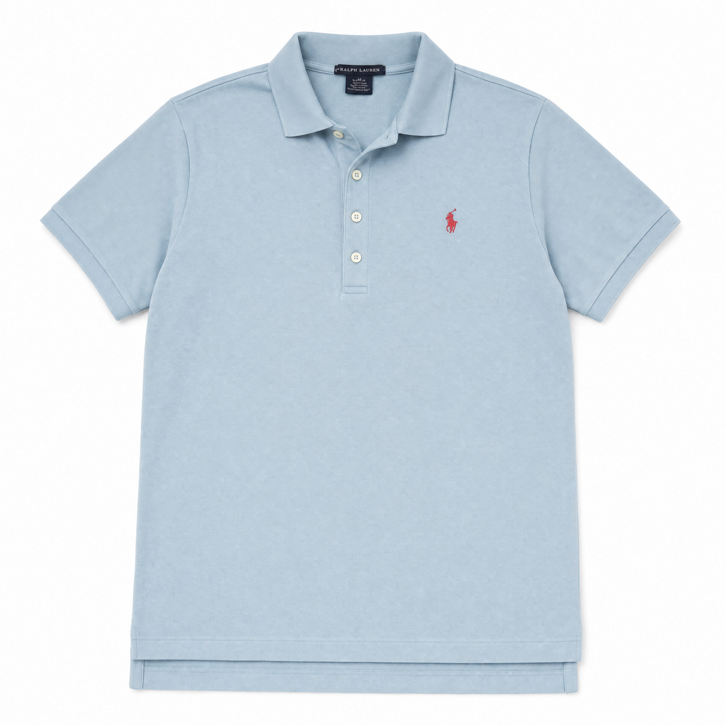 Authentic Ralph Lauren Light Blue Polo Shirt